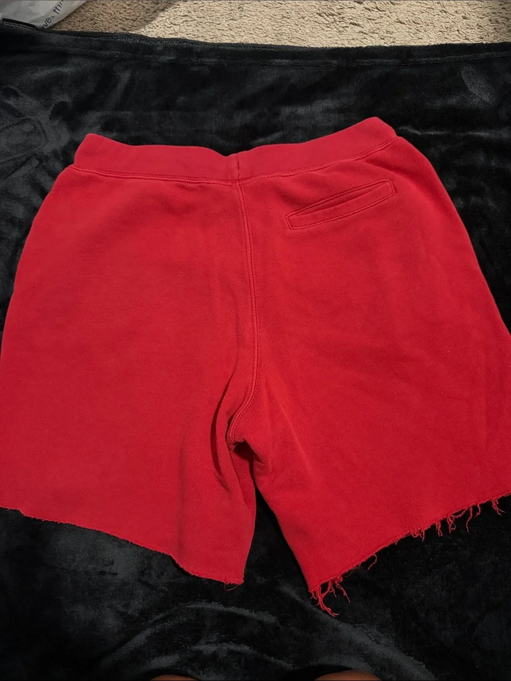 Polo by Ralph Lauren Red Kids Pull-On Sweatshorts with Drawstring